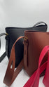 <tc>Oli - Sac à bandoulière midi peau de pomme cuir marron</tc>